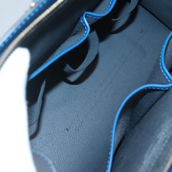 LOUIS VUITTON Epi Riviera Hand Bag Blue M48185 LV Auth BA1339 - Picture 10 of 13